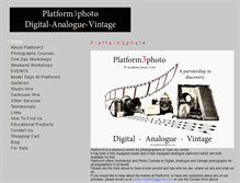 Tablet Screenshot of platform3photo.com